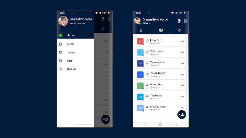 VoIP Android app